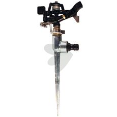 Zinc spike sprinkler