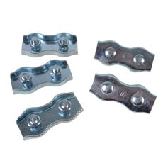 Splice lock + for wire 2 mm galvanized 5 pcs/pack