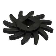 Double rod right, 12 fingers, 166X32X32.7X12 mm