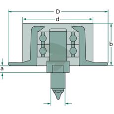 Flanged Roller 20050894