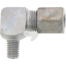 Angled screw coupling male 9.5X21X17
