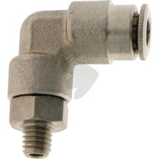 Swing joint with plug connection, brass 7.5 mm