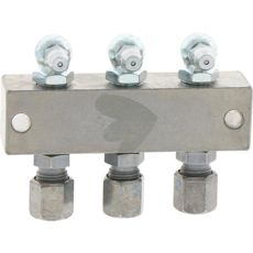 Nipple block 3-digit 90 74X64X22