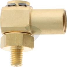 Swivel joint brass 7.5 mm