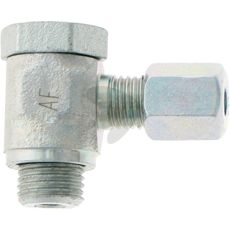 Angled swivel coupling 20X9.5X22