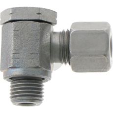 Angled swivel coupling 26X12.5X28
