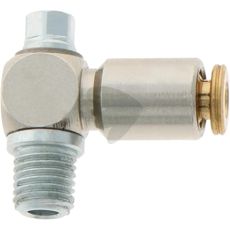 Swivel joint with plug connection, brass 7.5 mm