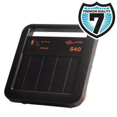 S40 solar panel unit including battery