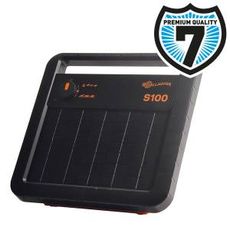 S100 solar panel unit including battery