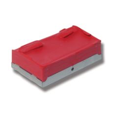 Color block red