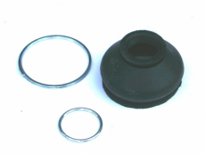 Tie rod rubber boot and clip