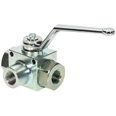 3-way ball valve BSP 1/4