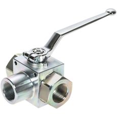 3-way ball valve BSP 1/2