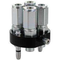 Mobile multifaster with 4x1/2" BSP, 70L and 250Bar, for flexible solutions in the field.