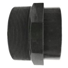 Socket with 1x external and 1x internal thread, PVC-U 1 1/2"