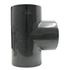 T-piece with 3x adhesive sleeve, PVC-U