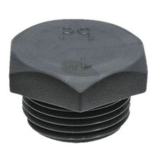Plug with external thread