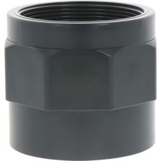 Sleeve with adhesive sleeve x internal thread, with octagon, PVC-U