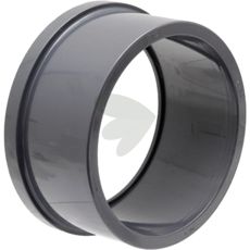Socket bushing for O-ring / T-ring seal, PVC-U, cast