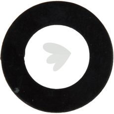 Rubber ring for collar bushing