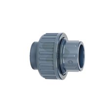 Screw coupling with adhesive sleeve