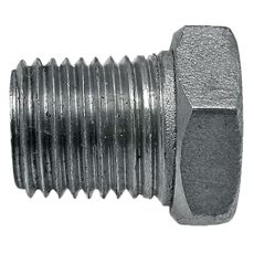Reducing nipple part with 1x internal - and 1x external thread