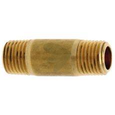 Pipe nipple with 2x external thread
