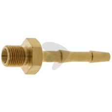 High-pressure hose nozzle with hexagon 1/4"