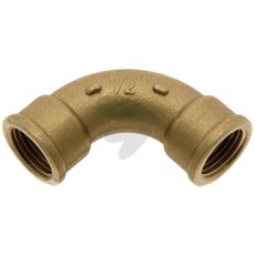 90 bend with 2x internal thread
