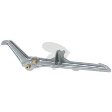 Swinging lever arm