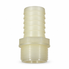 Hose nipple with external thread 1 1/2" for reliable fluid flow.