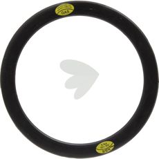 Rubber steel fastener with dimensions 77 x 127 x 4, optimized for toughness.