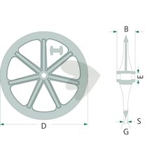 Packing ring 900mm