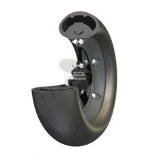 Wheel compl. 440x116mm 16x44