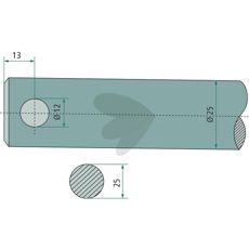 Grip tooth bent