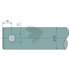 Straight ball spear 18855, 54922