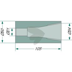 Welding bushing for bale spear with anti-rotation