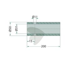 Weld bushing