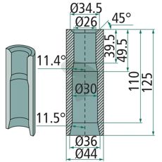Weld bushing - 56022