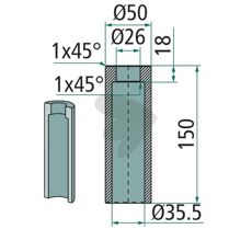 Welding bushing - 56047