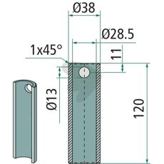 Welding bushing