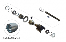 Front Axle Drive Shaft Kit New Holland - 48160664