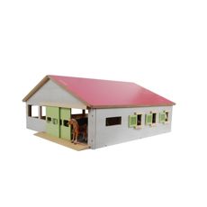 Horse stable with indoor arena 1:32