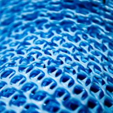 Net for nesting box blue 121 cm 20 m