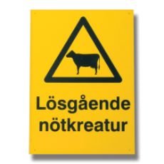 Sign Loose livestock