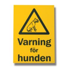 Sign Warning for dog