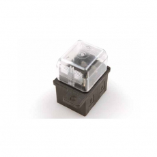 2-pole fuse holder, robust solution for electrical installations.