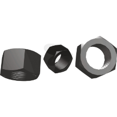 Nut 1" UNC for Bucket Tooth