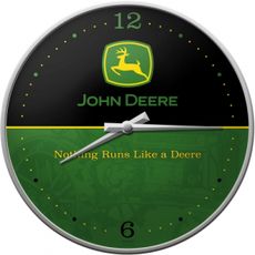 Clock John Deere 31 cm - Nothing runs like a Deere