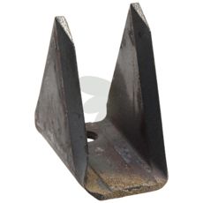 Double knife for rotor bearing